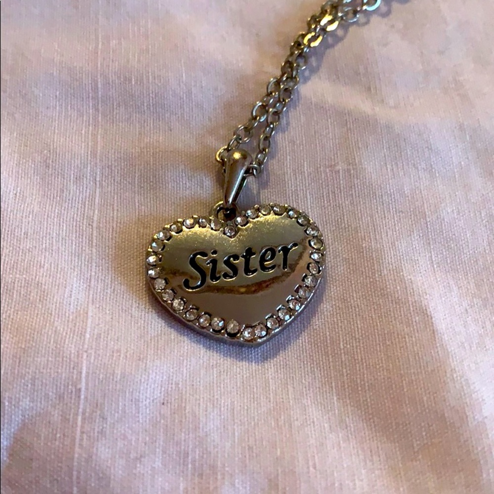 “Sister” necklace
